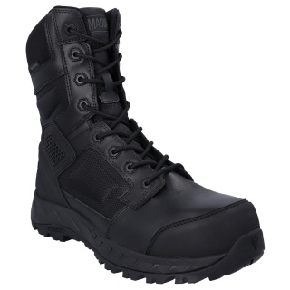 Magnum work boots Spider Exo 8.0 Sz WP (waterproof, side zip) composite toe & plate black men's